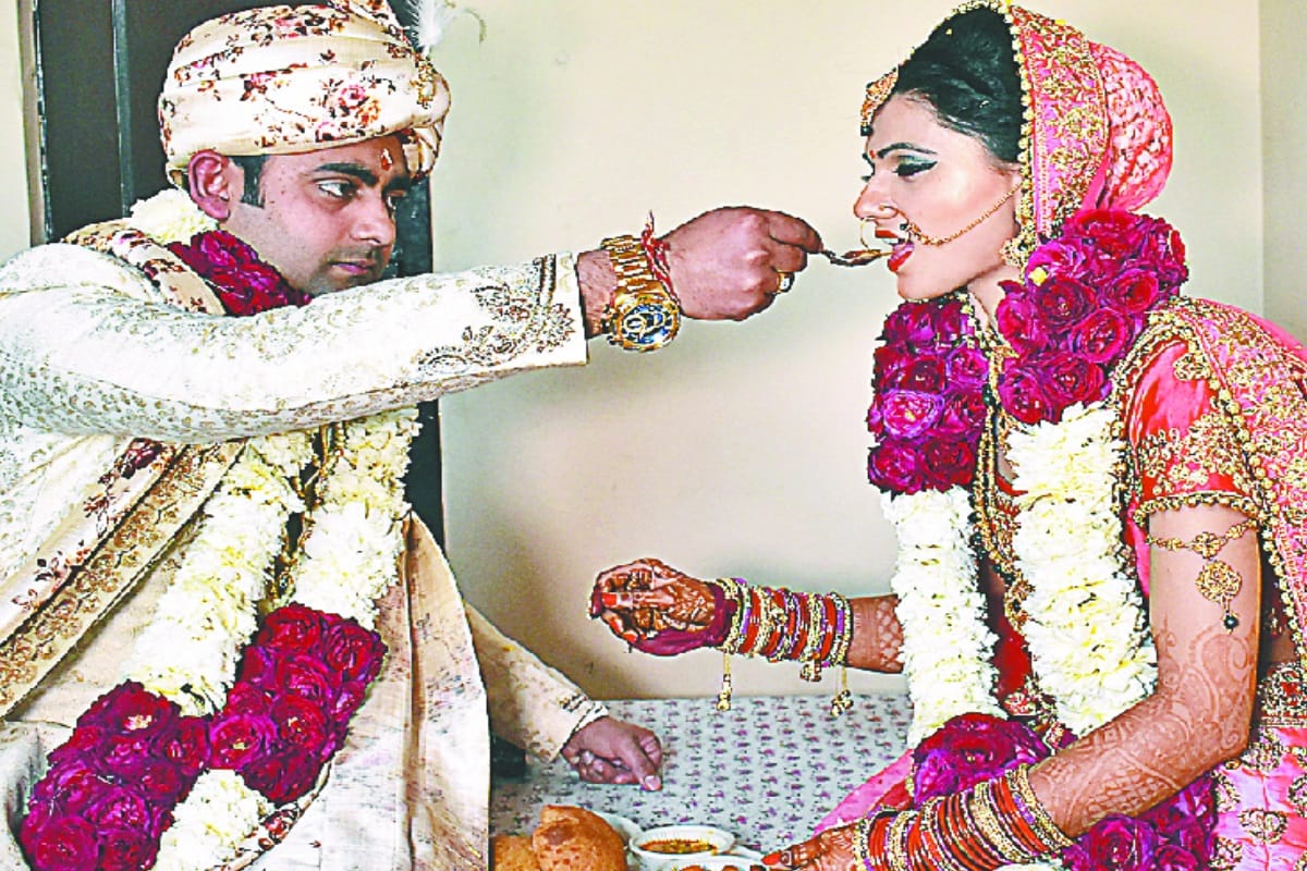 Unique wedding ceremony in Meeerut after the decision of Khap Panchayat