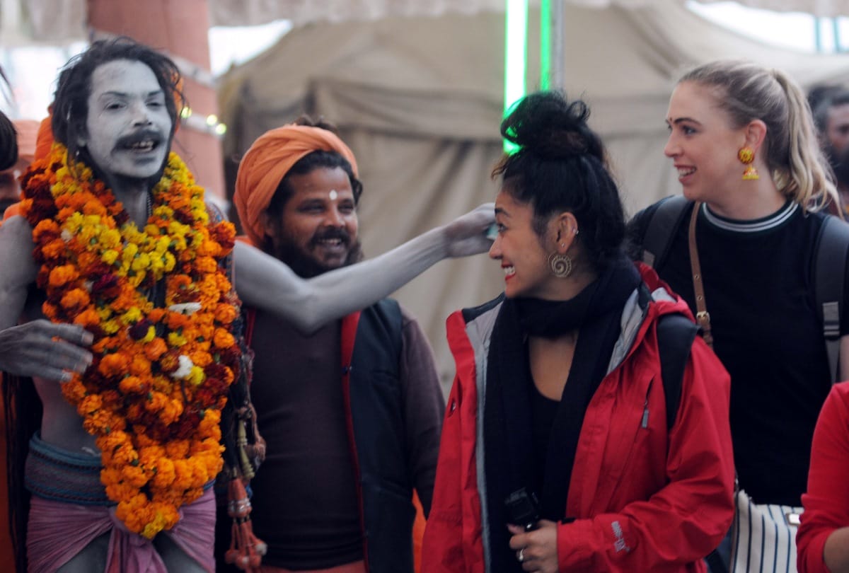 Kumbh 2019: brazilian baba a new attraction in kumbh mela prayagraj