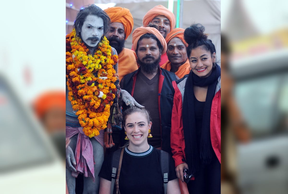Kumbh 2019: brazilian baba a new attraction in kumbh mela prayagraj