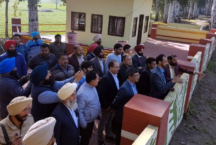 PWD team reached at shri Dera Baba Nanak for Kartarpur corridor