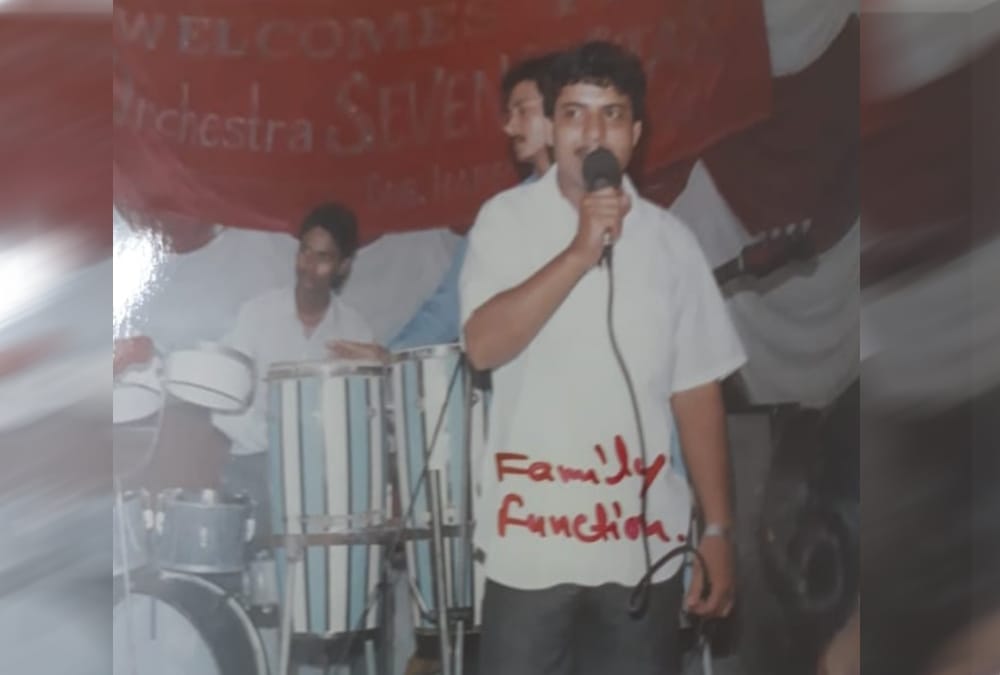 Man doing singing without Tongue and jaw lost After Throat cancer in dehradun