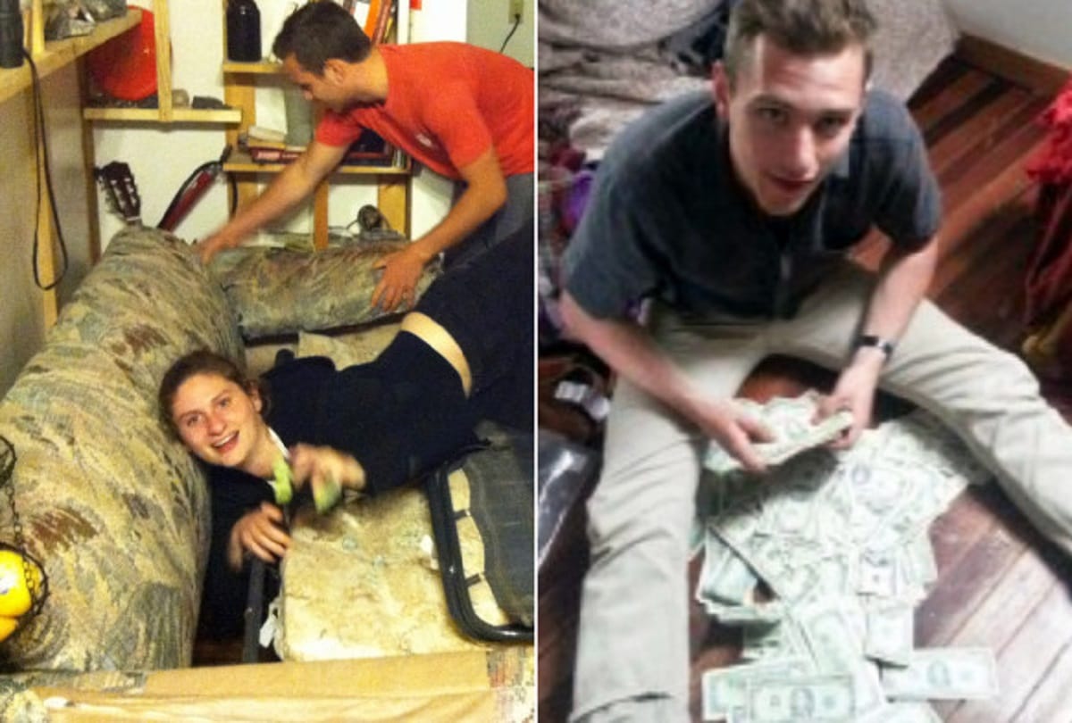 college students find around 29 lakh rupees inside sofa in paltz usa 