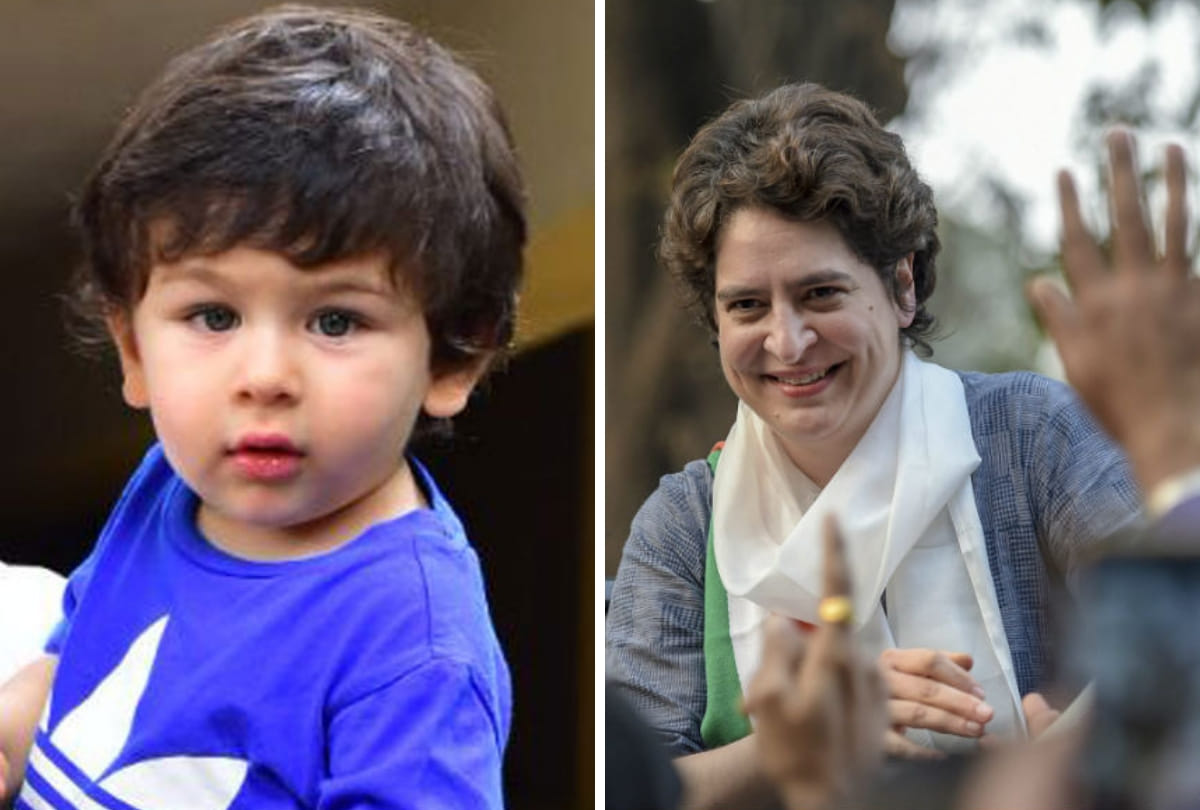 taimur ali khan compared to priyanka gandhi by bjp leader poonam mahajan