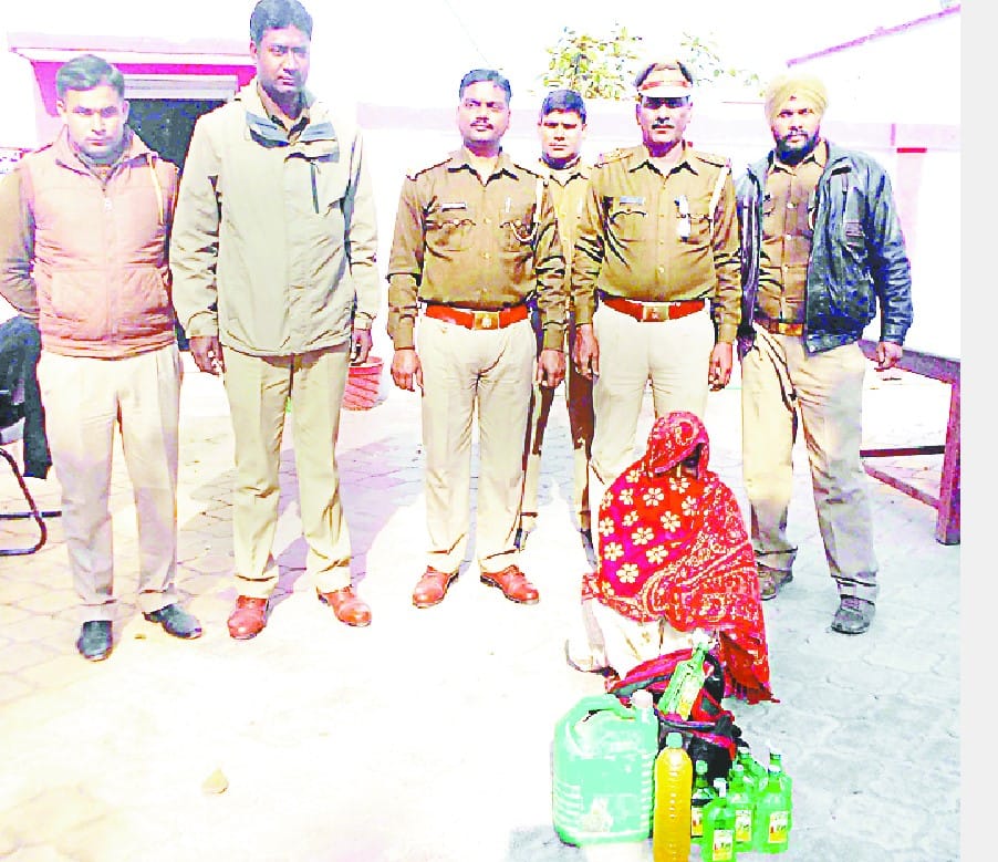 625 liter raw alcohol caught