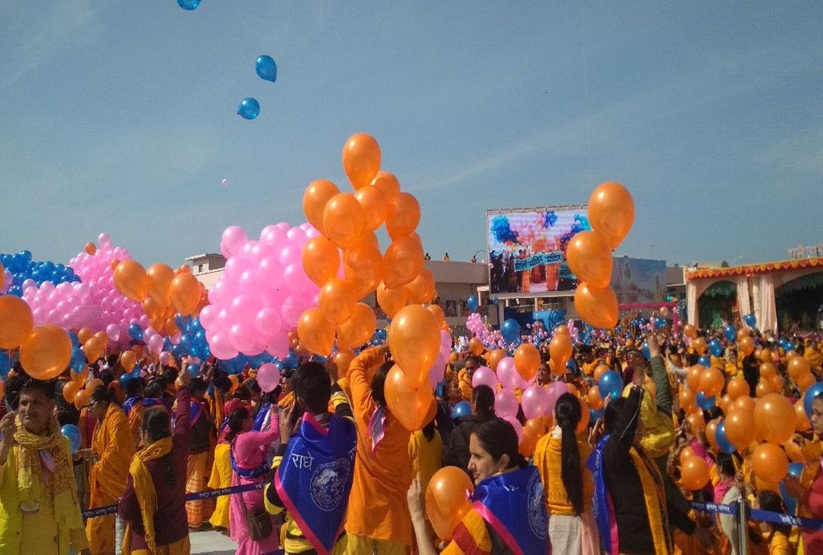 kirti mandir opened for devotees in barsana