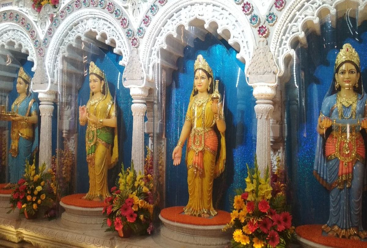 kirti mandir opened for devotees in barsana