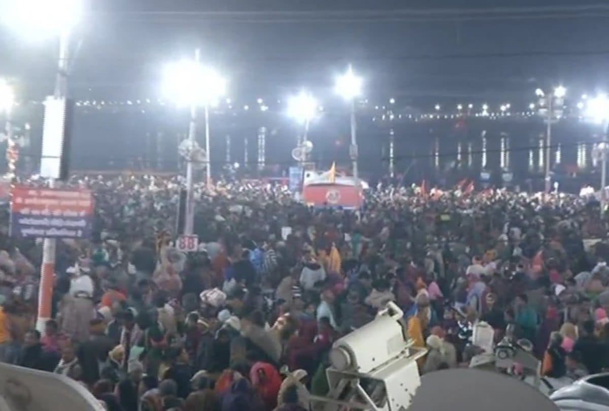 Latest Photo of Basant Panchami Shahi Snan in Kumbh Mela Prayagraj