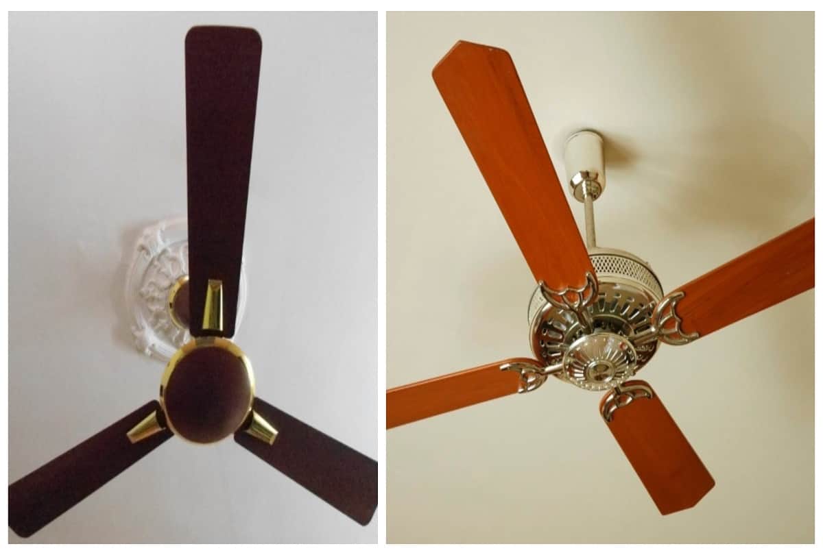 Read why fans in india have 3 blades but fans in usa have 4 blades