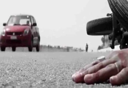 road accident in kanpur, three people died