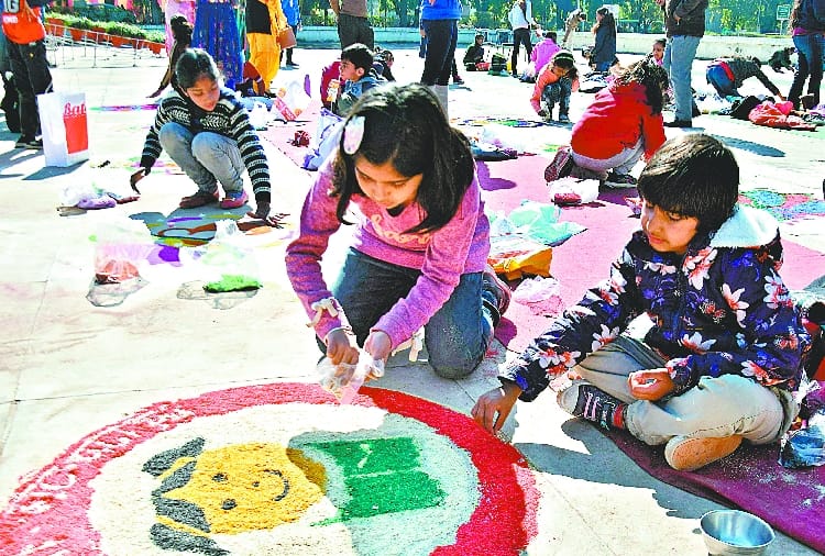 Rose Festival at Punjab University chandigarh