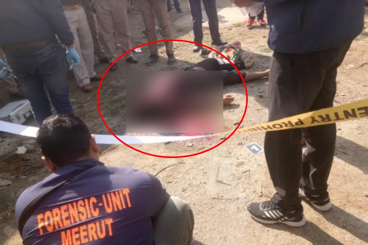 man shot dead by unknown bikers in Meerut UP, accused absconded