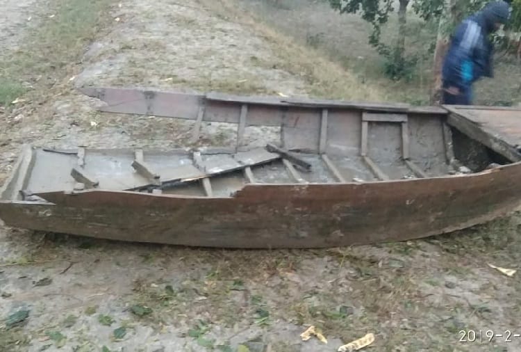 BSF Recovered Pakistani Boat in Firozpur of Punjab