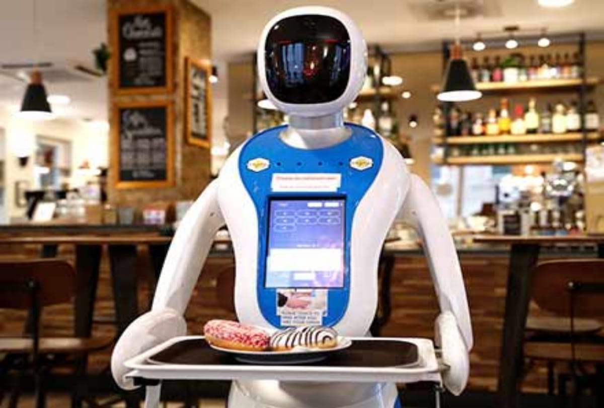 Corona Effects Demand for contactless services Robots working in place of delivery agents in China