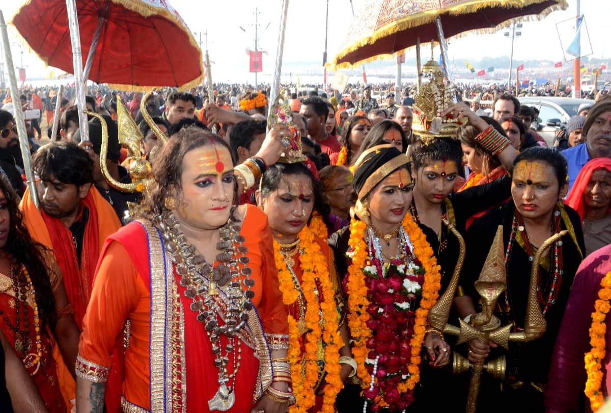 Vasant Panchami shai snan All Akharas ready to move From Kumbh Mela
