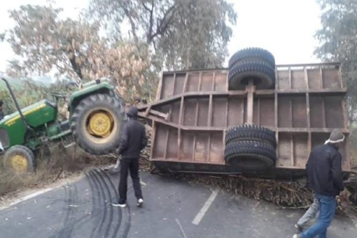 Bijnor, six killed in three accident and nine people injured in bijnor