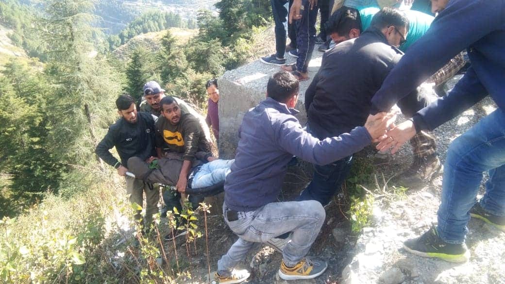 baraat vehicle fell in gorge at gopeshwar