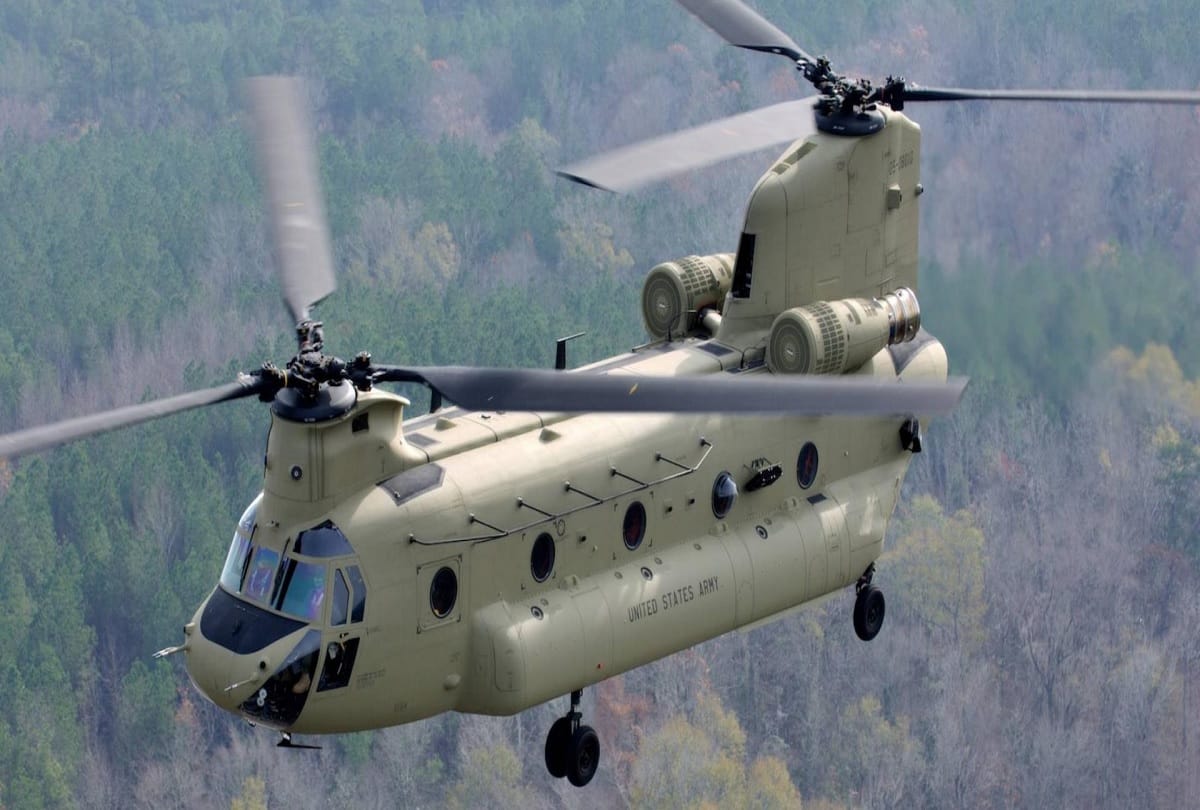 4 Chinook helicopters arrived in India to join Indian Air Force