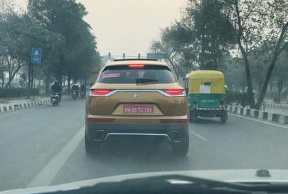 Here is the spy shots of new upcoming suv of ds7 Crossback