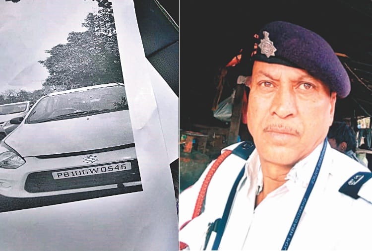 Car Driver Hits Head Constable in Chandigarh, Traffic Rules Violation