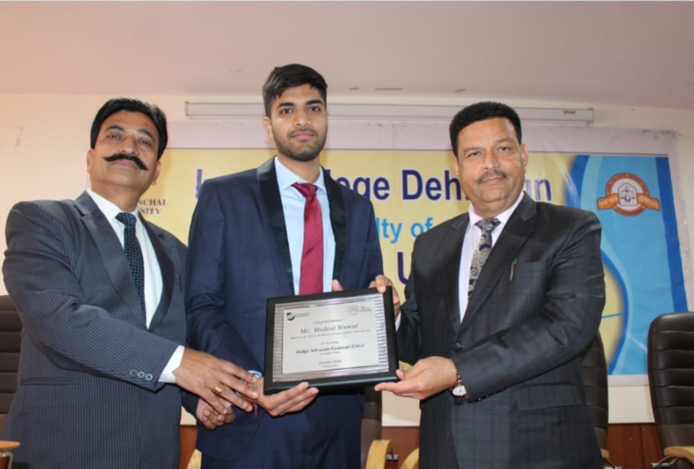 Uttarakhand boy mukul become Judge Advocate General in indian army