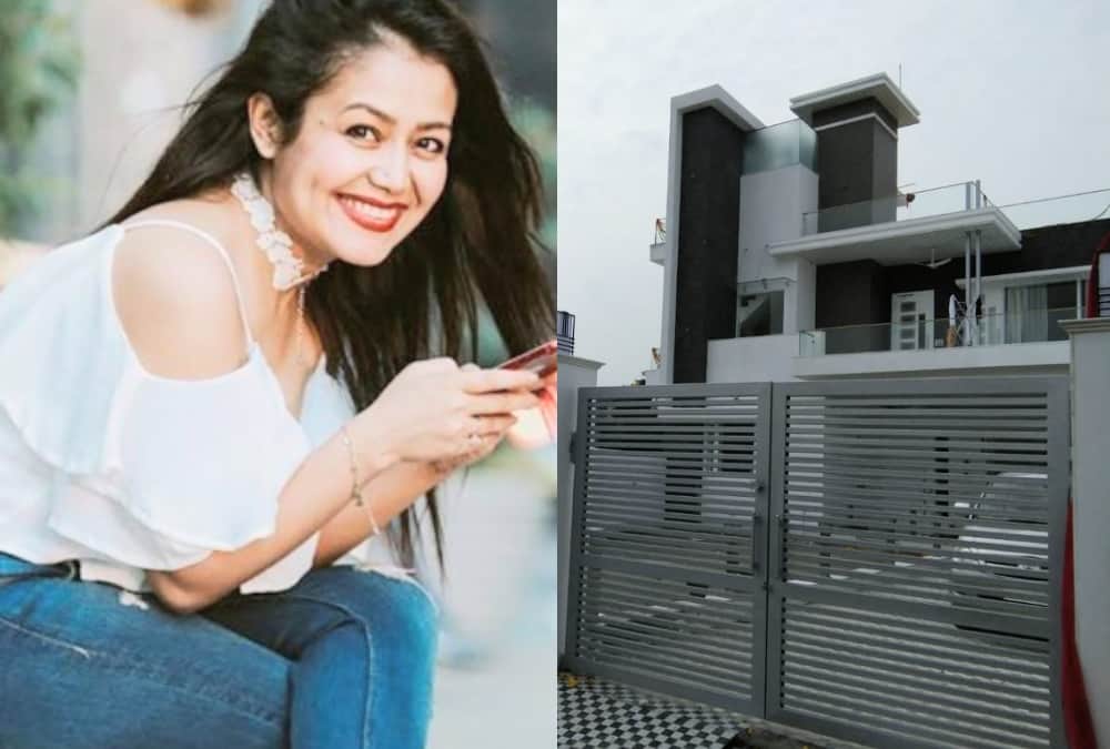 Neha kakkar made devi temple in her New House  photos