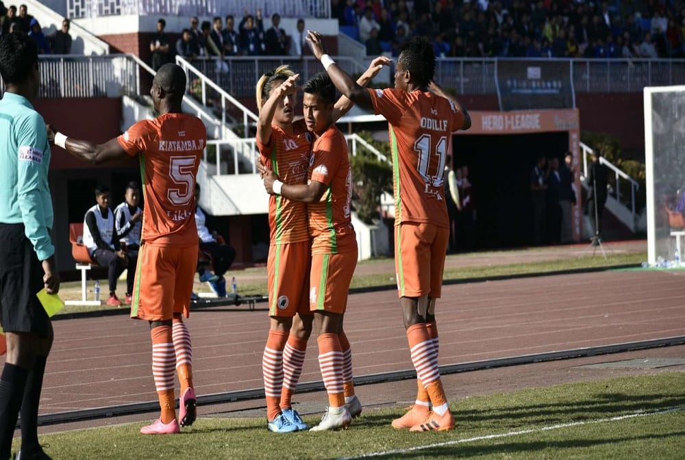 neroca vs chennai city match ends with 3-3 in i-leauge