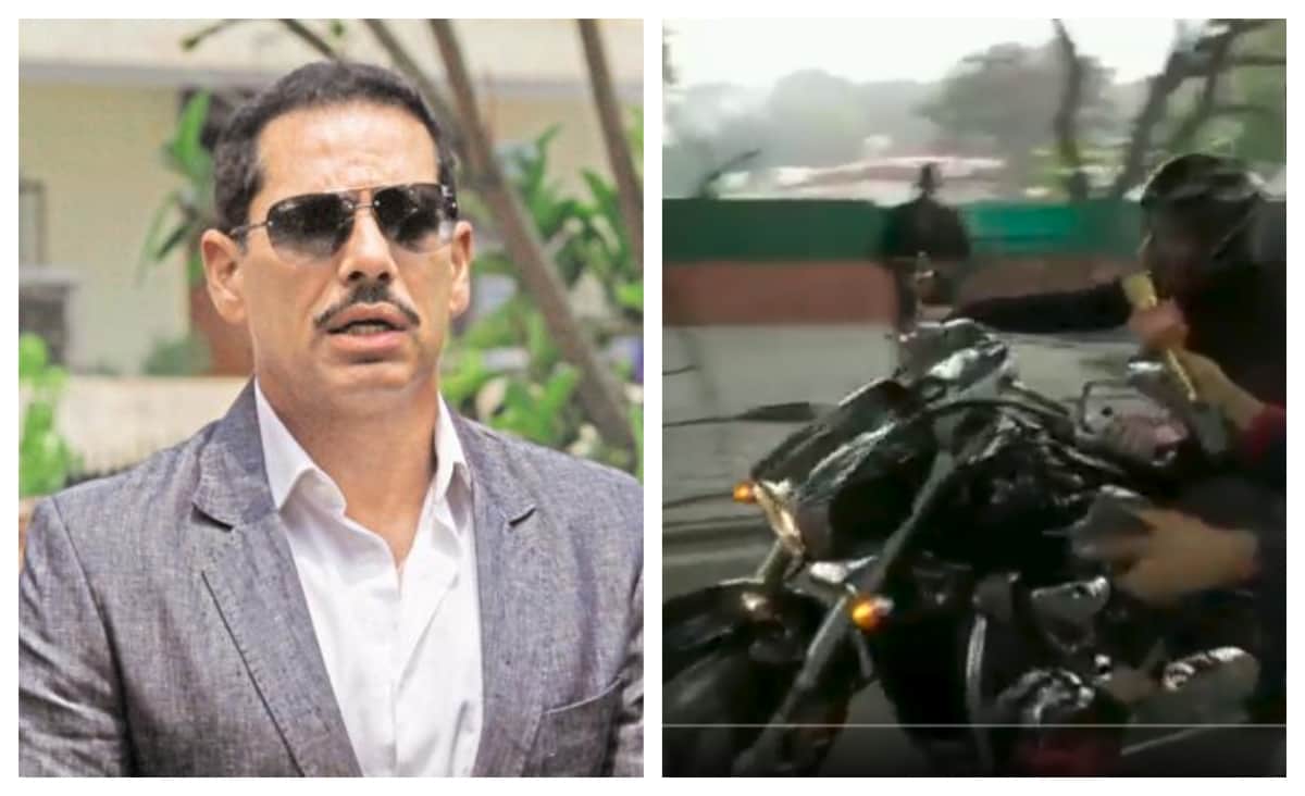 Robert Vadra is fond of luxury bikes, there is some glimpse of the bike
