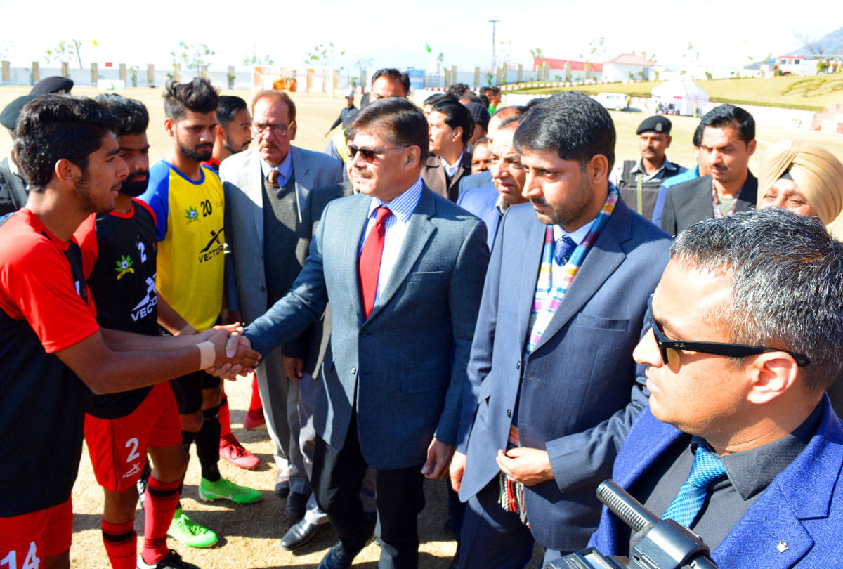 73 national football championship santosh trophy started in katra jammu kashmir