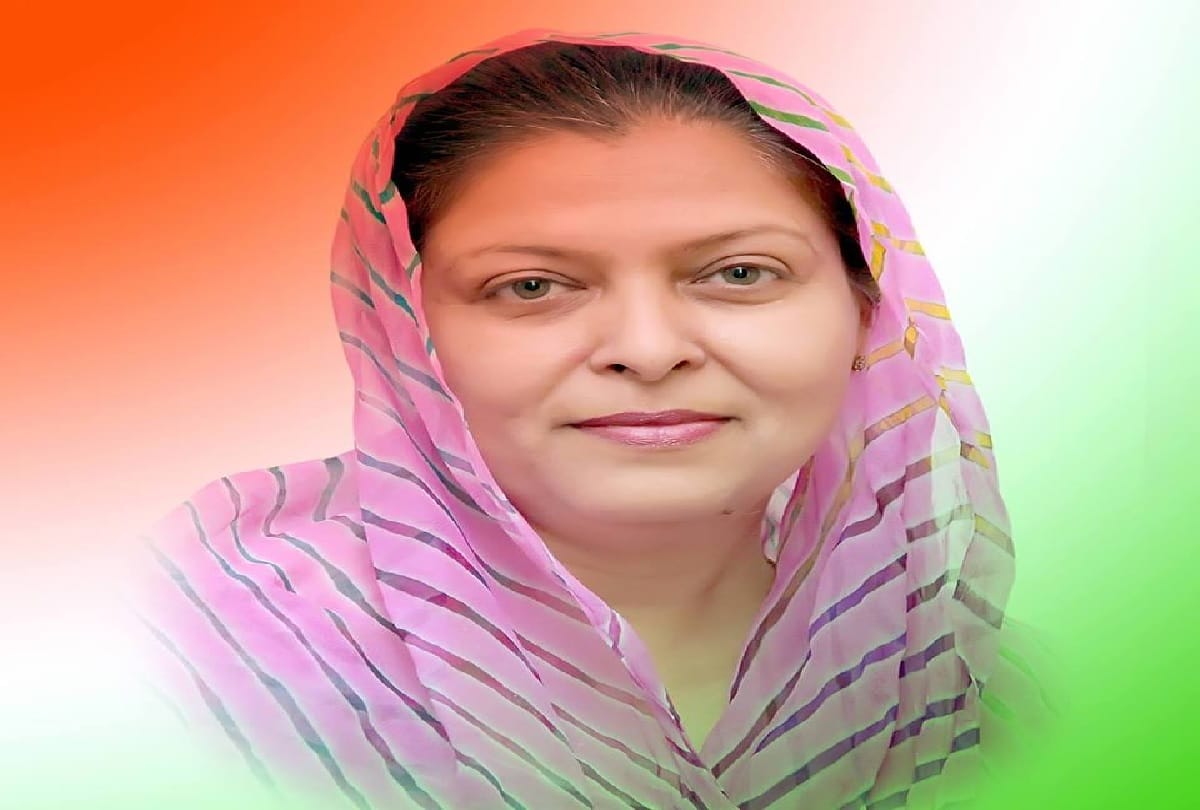Newly elected MLA from Ramgarh, Shafia Zubair takes oath