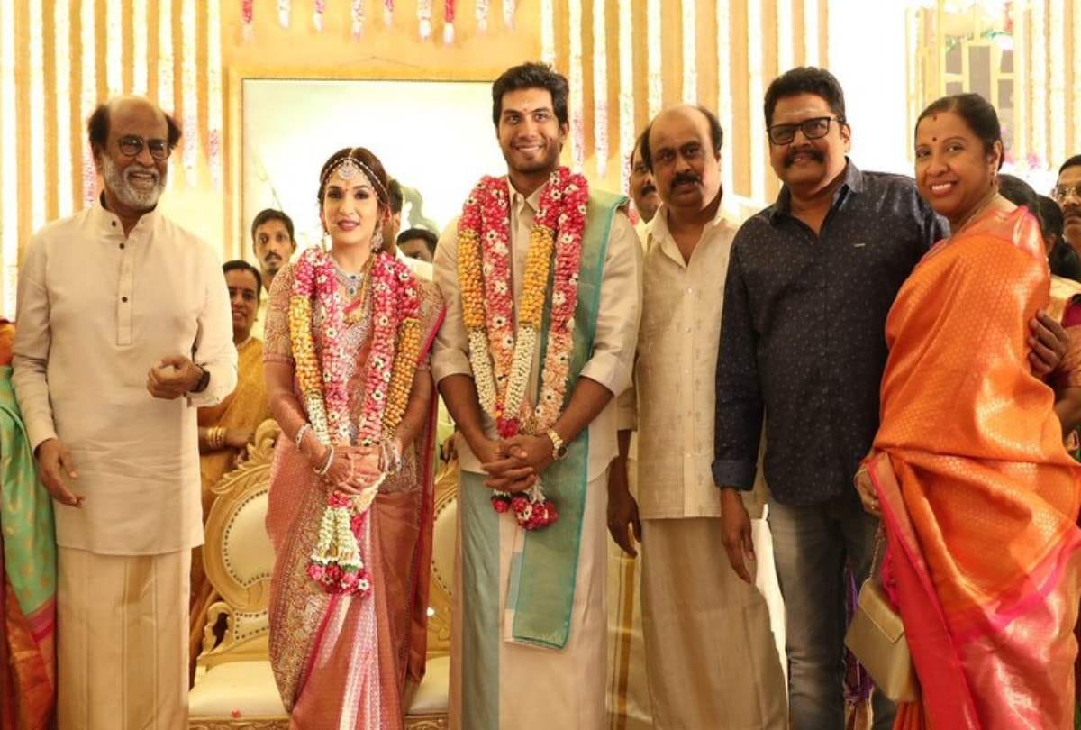 Rajinikanth daughter Soundarya get Married Look at the Photos