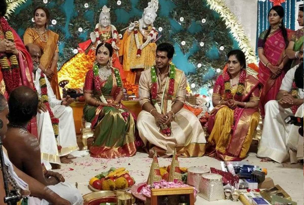 soundarya rajinikanth share the photo with his brother and kolaveri di composer anirudh ravichander