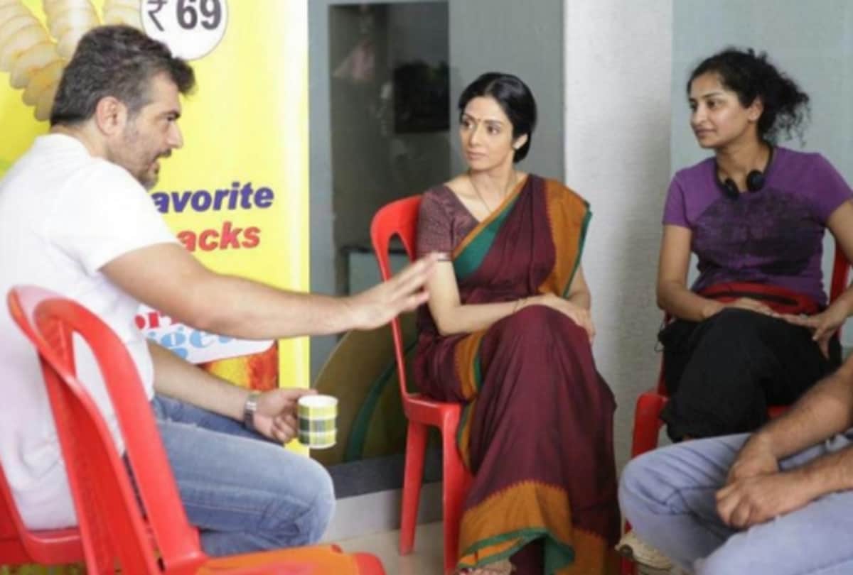 sridevi death anniversary her co star attend puja with family