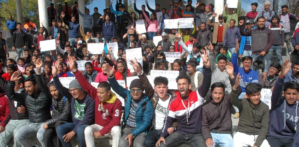 Jail Bharo movement will run if the university does not create