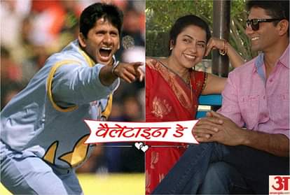 Cricketers Valentines day: Venkatesh prasad and jayanti love story succeed with the help of anil kumble