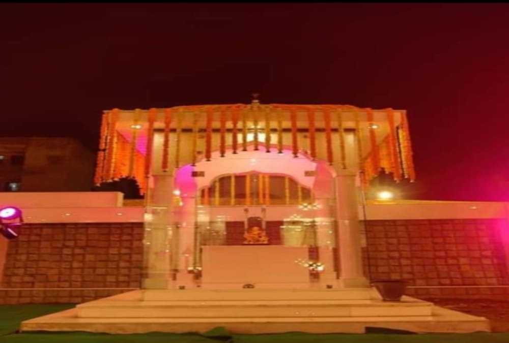 Neha kakkar made devi temple in her New House  photos