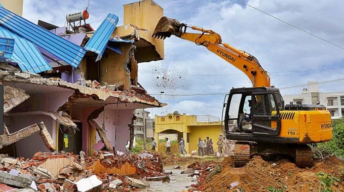588 illlegal construction to be destroyed 