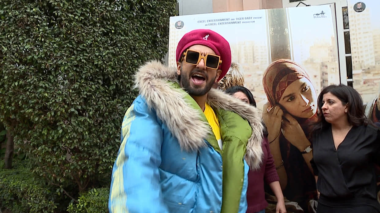 ranveer singh insited to zoya akhtar to cast in gully boy