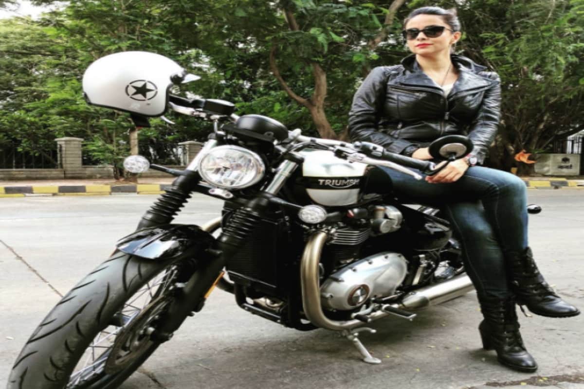 Gul Panag an enthusiast bike rider, see in gallery