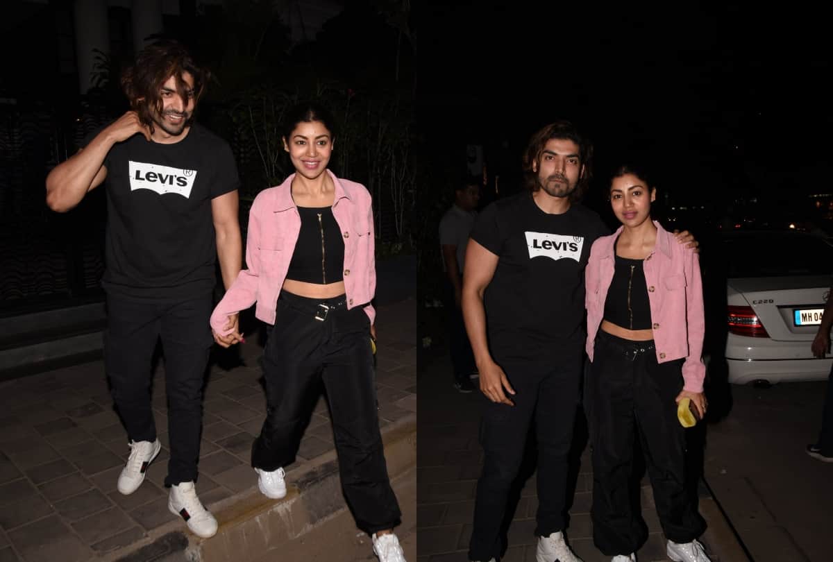 Gurmeet Chaudhary and Debina Bonnerjee spotted in mumbai