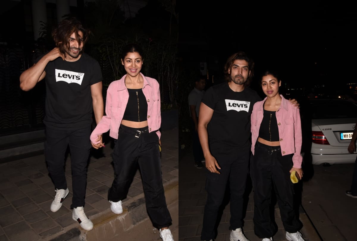 Gurmeet Chaudhary and Debina Bonnerjee spotted in mumbai