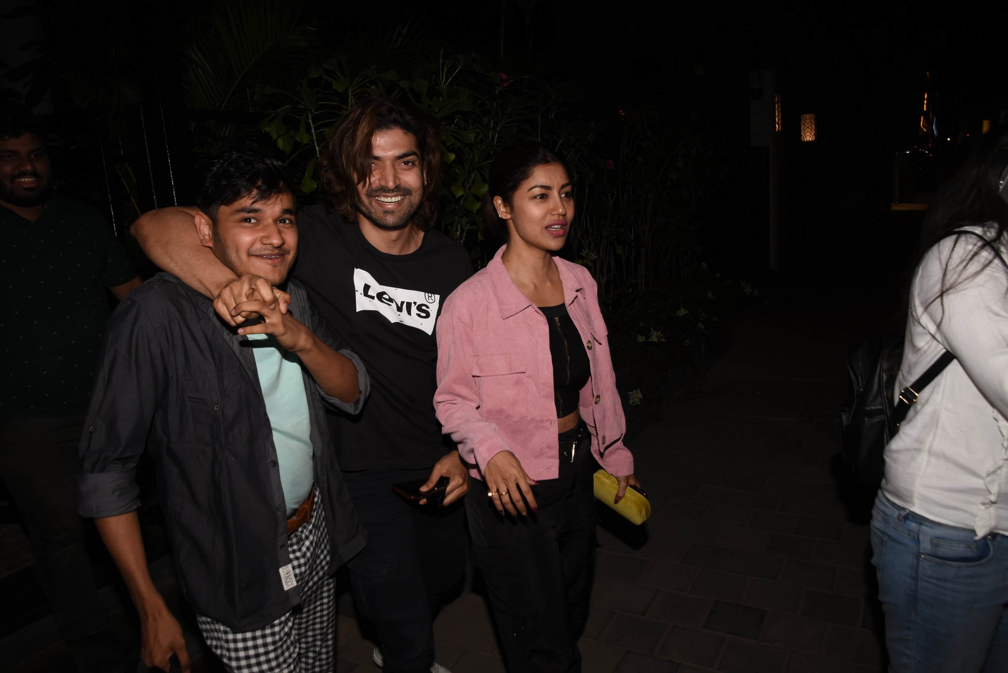 Gurmeet Chaudhary and Debina Bonnerjee spotted in mumbai