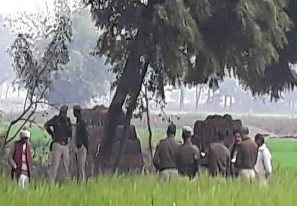 murder of farmer in Etawah