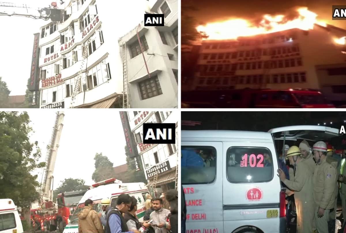 delhi hotel arpit palace catches fire in karol bagh 9 died more deads to happen see photos