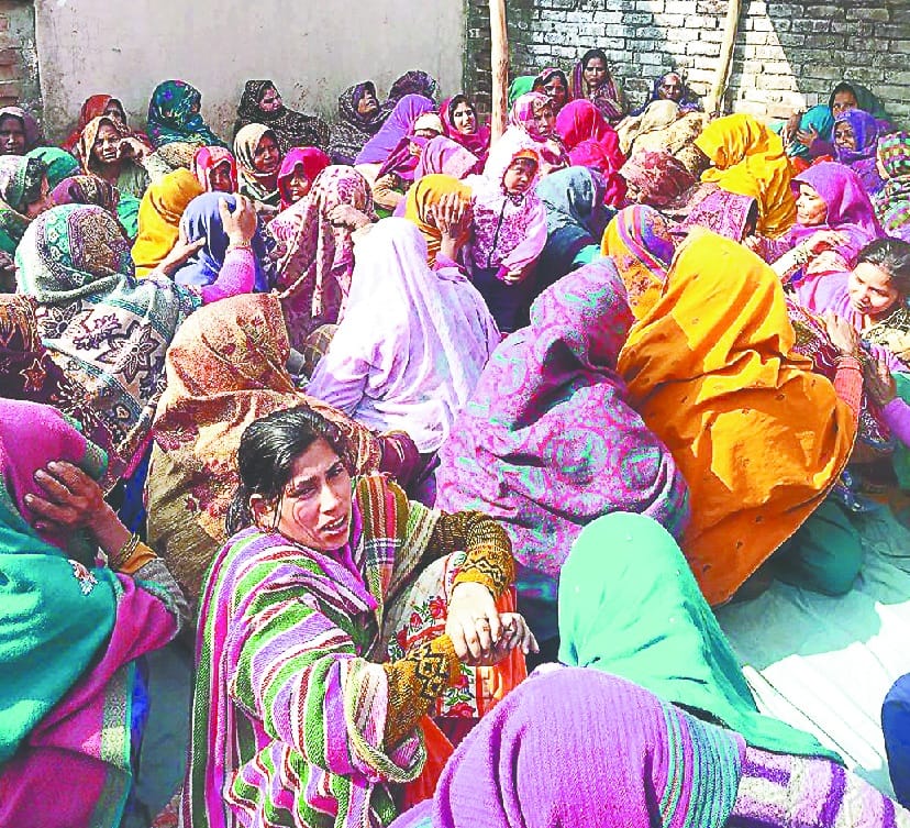 Cremation grounds from relatives of families on death