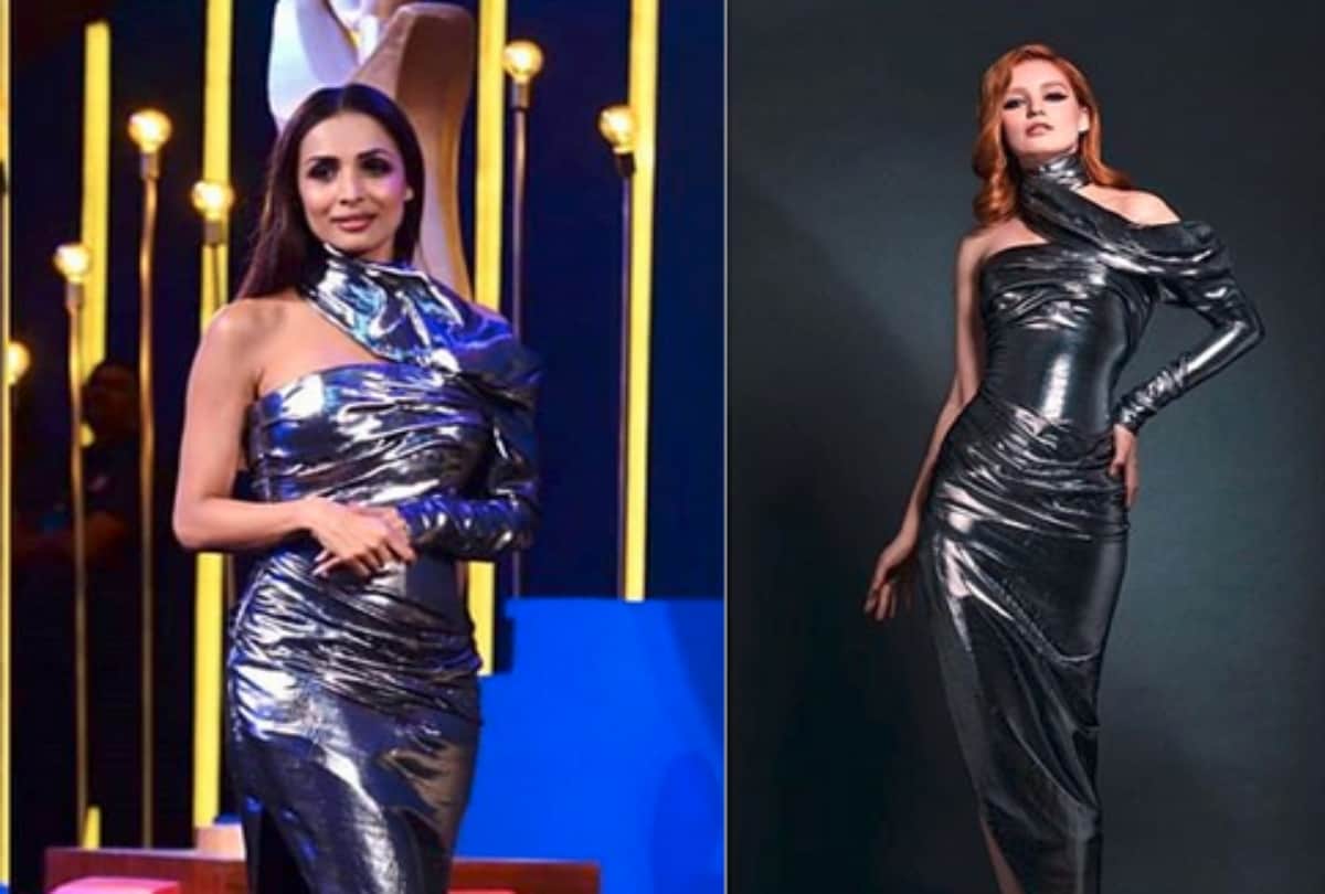 Malaika Arora looks hot in metallic dress at National Jewellery Awards 2019