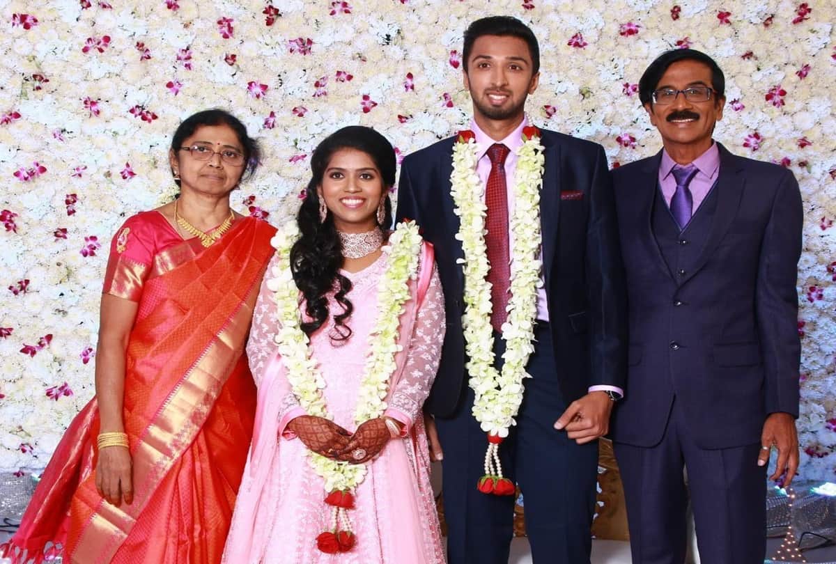Actor and director Manobala son Harish got married to Priya