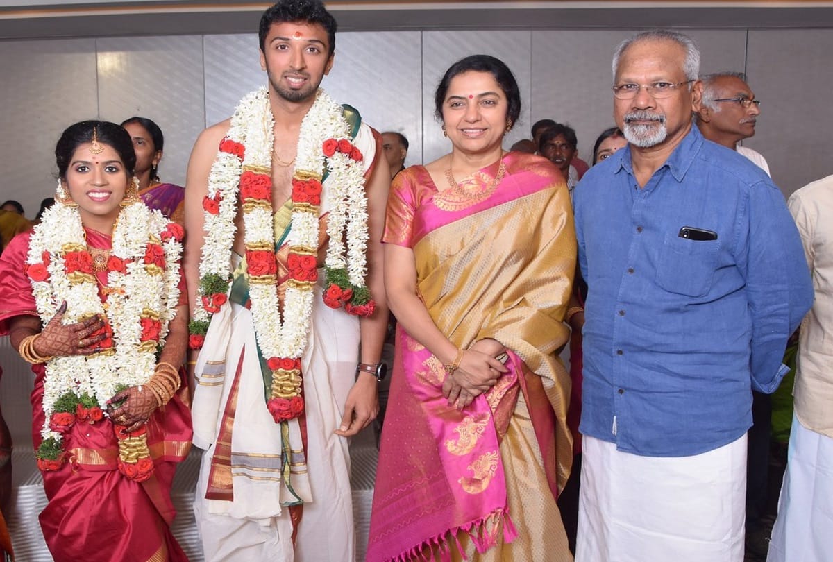 Actor and director Manobala son Harish got married to Priya