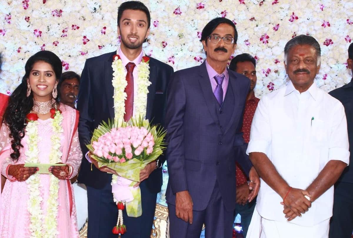 Actor and director Manobala son Harish got married to Priya
