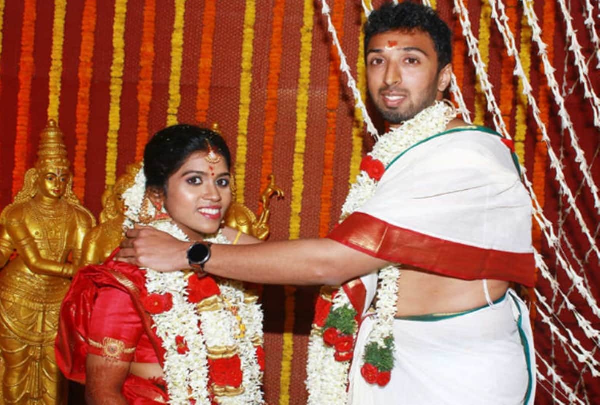 Actor and director Manobala son Harish got married to Priya