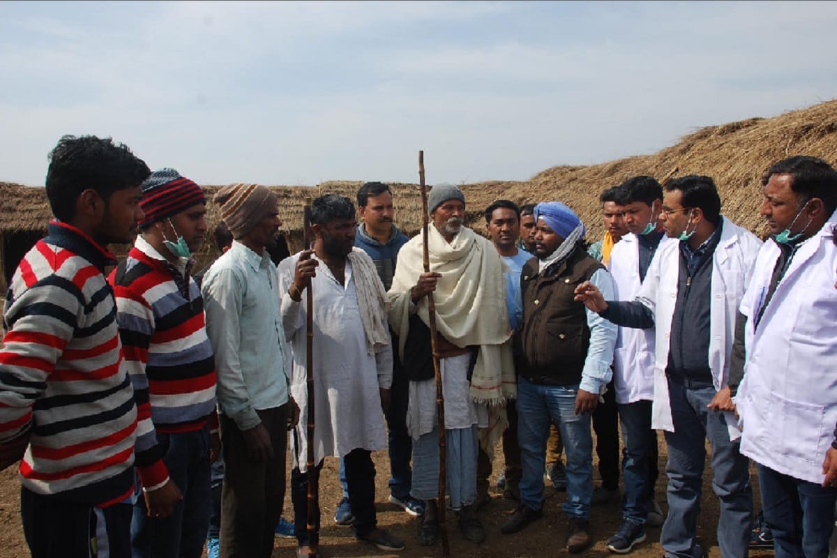 Muzaffarnagar, death of one hundred cow in West UP and Yogi goverment's claims failed